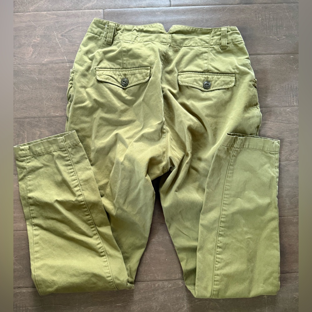 Rag & Bone Women’s Field Chino Olive Green Pants Size 26 - Picture 10 of 13